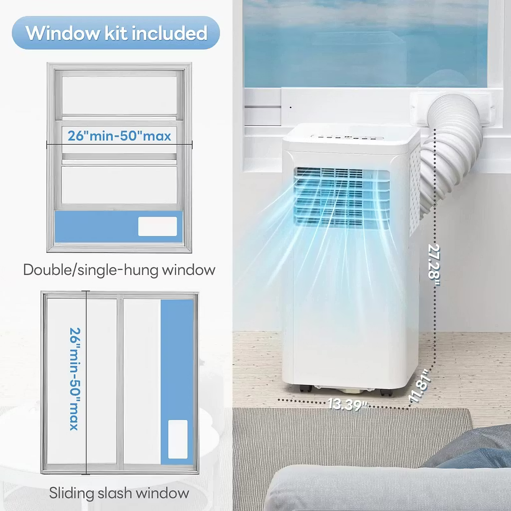 4-in-1 portable air conditioner
