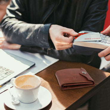 1Pc Men Wallet PU Leather Purse Slim Card Holder Cases With 2 ID Window Coin Pocket