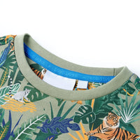 Children's Short-sleeved Shirt, Multicoloured, Size 104 Children's Short-sleeved Shirt, Multicoloured, Size 116 Children's Short-sleeved Shirt, Multicoloured