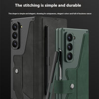 ZFold6 Folding Phone Case Flip Leather Case Phone Case