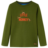 Children's long-sleeved shirt, navy blue, size 104; Children's long-sleeved shirt, navy blue, size 116; Children's long-sleeved shirt, dark