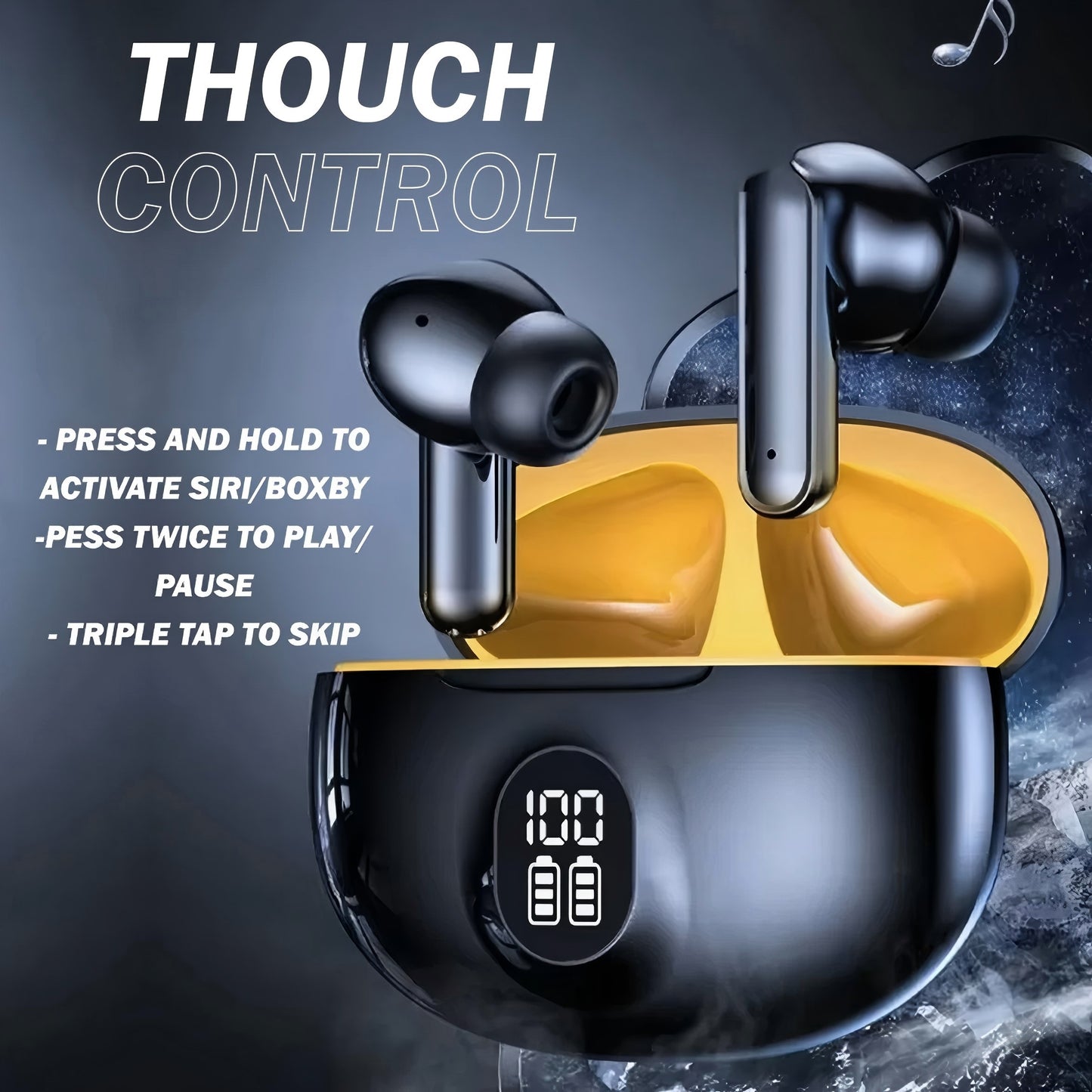 Digital Display Bluetooth Headset