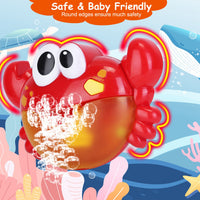 1Pc Frog Musical Bubble Bath Maker Baby Bath Toys For Bathtubs Toddler Bubble Machine For Bath