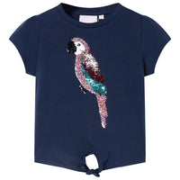 children's T-shirt neon pink 104 children's T-shirt neon pink 128 children's T-shirt navy blue