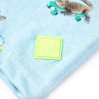 Children's T-shirt Light Blue Melange 104 Children's T-shirt Light Blue Melange 116