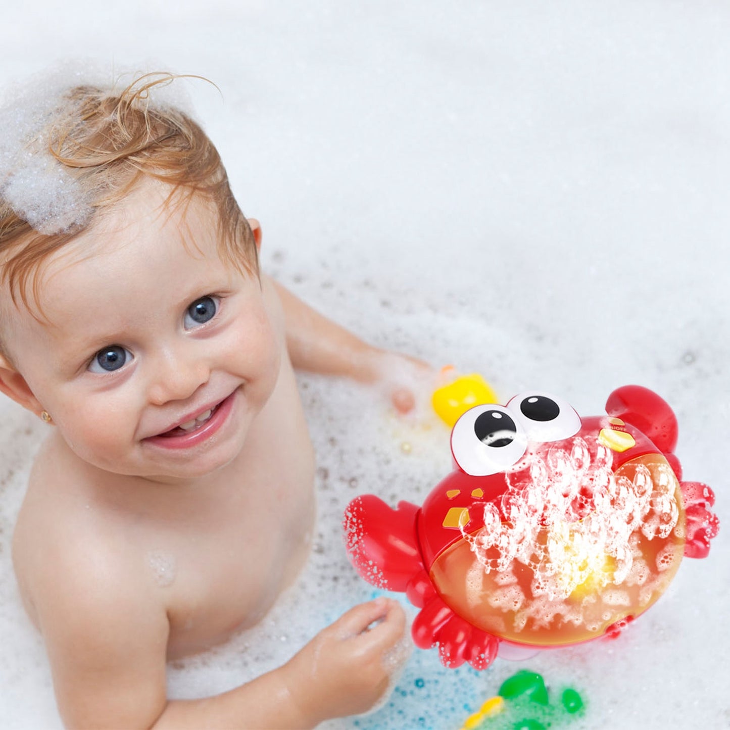 1Pc Frog Musical Bubble Bath Maker Baby Bath Toys For Bathtubs Toddler Bubble Machine For Bath