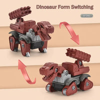 5 Pack Dinosaur Toys For Kids Age 3, Take Part Toys Dinosaur Building Toys Set For Toddler