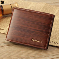Men's Bifold Leather Credit ID Card Holder Wallet Billfold Purse Clutch Billfold