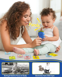 Talking Flash Cards,Kids Toddler Flash Cards With 224 Sight Words,Montessori Toys,Autism Sensory Toys,Speech Therapy Toys,Learning Educational Gifts For Age 1 2 3 4 5 Years Old Boys And Girls
