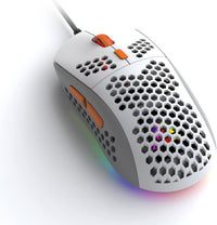 Wired Gaming Mouse Lightweight Chroma RGB Backlit,7 Programmable Buttons 6400DPI