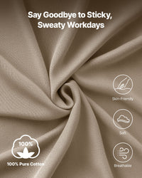 FR Shirts, Flame Resistant Long Sleeve Clothing Lightweight 7 Oz Breathable Cotton, Men's Fire Retardant Work Shirt With Pre-shrink Treatment & Pocket, For Welders,Electricians,Gray 2XL