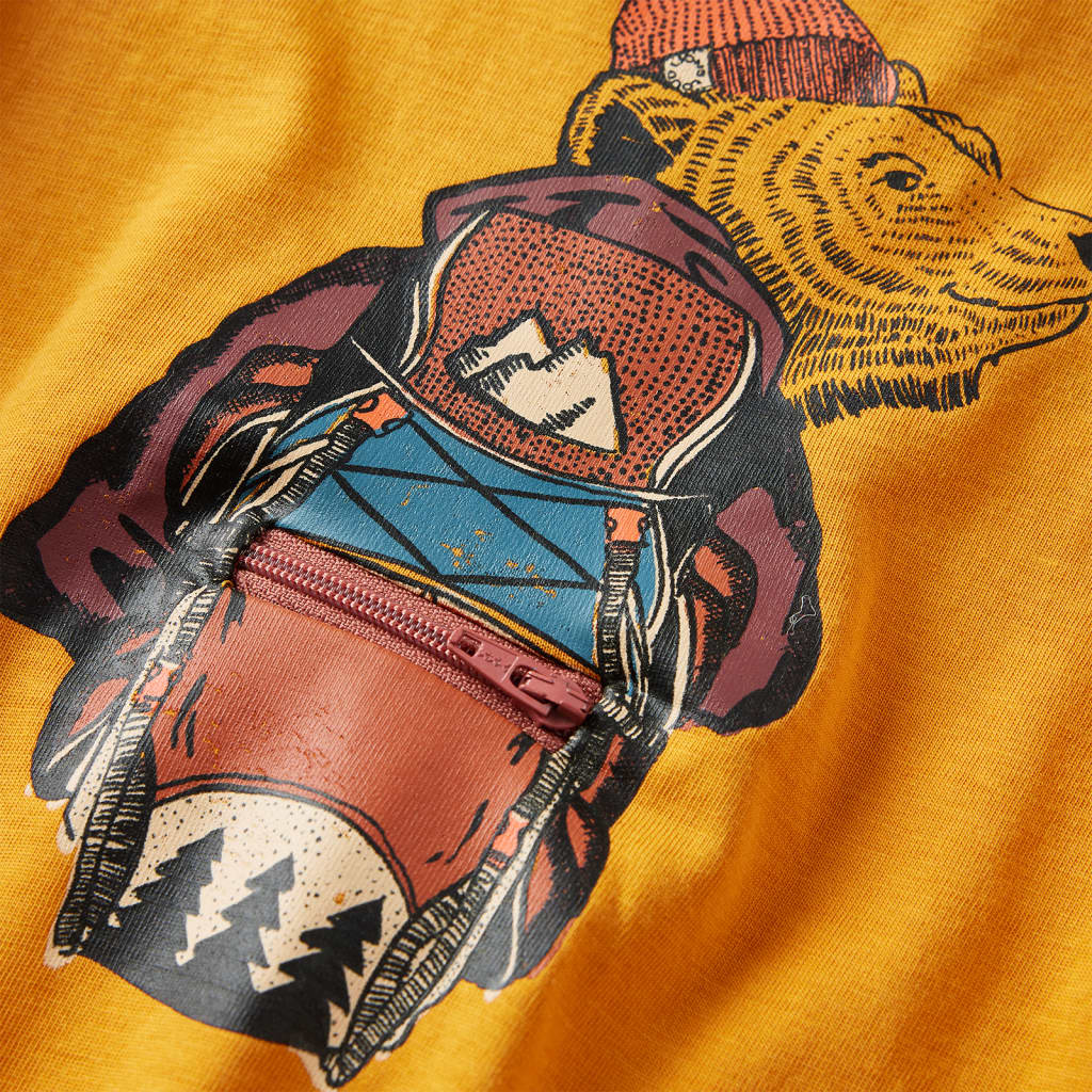 Children's long-sleeved shirt ochre 104 Children's long-sleeved shirt ochre 116 Children's long-sleeved shirt ochre