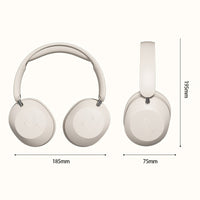 This Bluetooth Headset With A Microphone Offers A 15-hour Playback Time. It Is Retractable With High Sound Quality And Soft Memory. The Ear Cups Are Controlled By Buttons And Are Suitable For Music, S