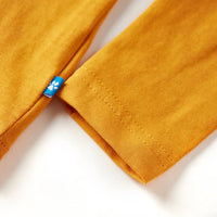 Children's long-sleeved shirt ochre 104 Children's long-sleeved shirt ochre 116 Children's long-sleeved shirt ochre