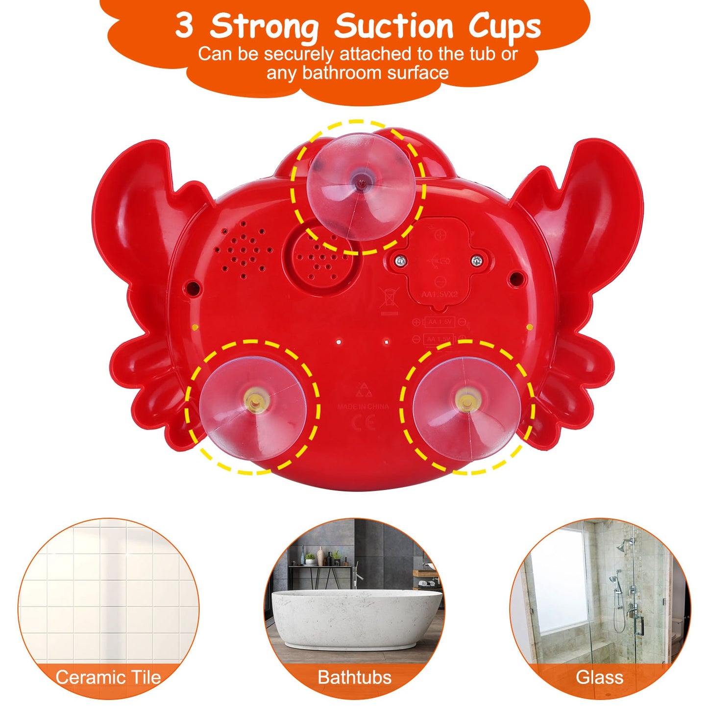 1Pc Frog Musical Bubble Bath Maker Baby Bath Toys For Bathtubs Toddler Bubble Machine For Bath