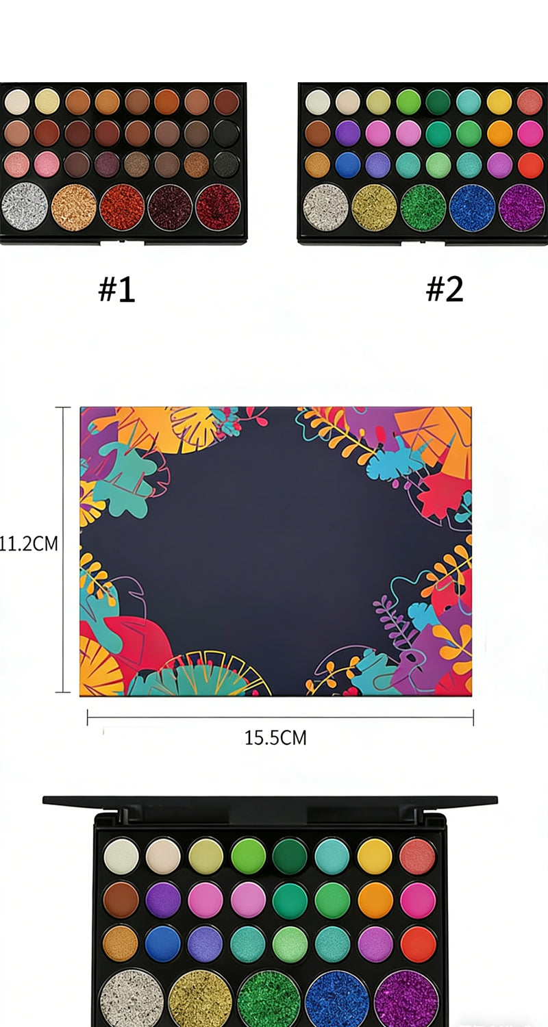 29 Color Eyeshadow Palette Cosmetic Makeup Set 01 02