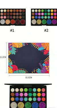 29 Color Eyeshadow Palette Cosmetic Makeup Set 01 02